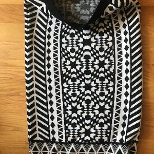 Crop top with matching skirt